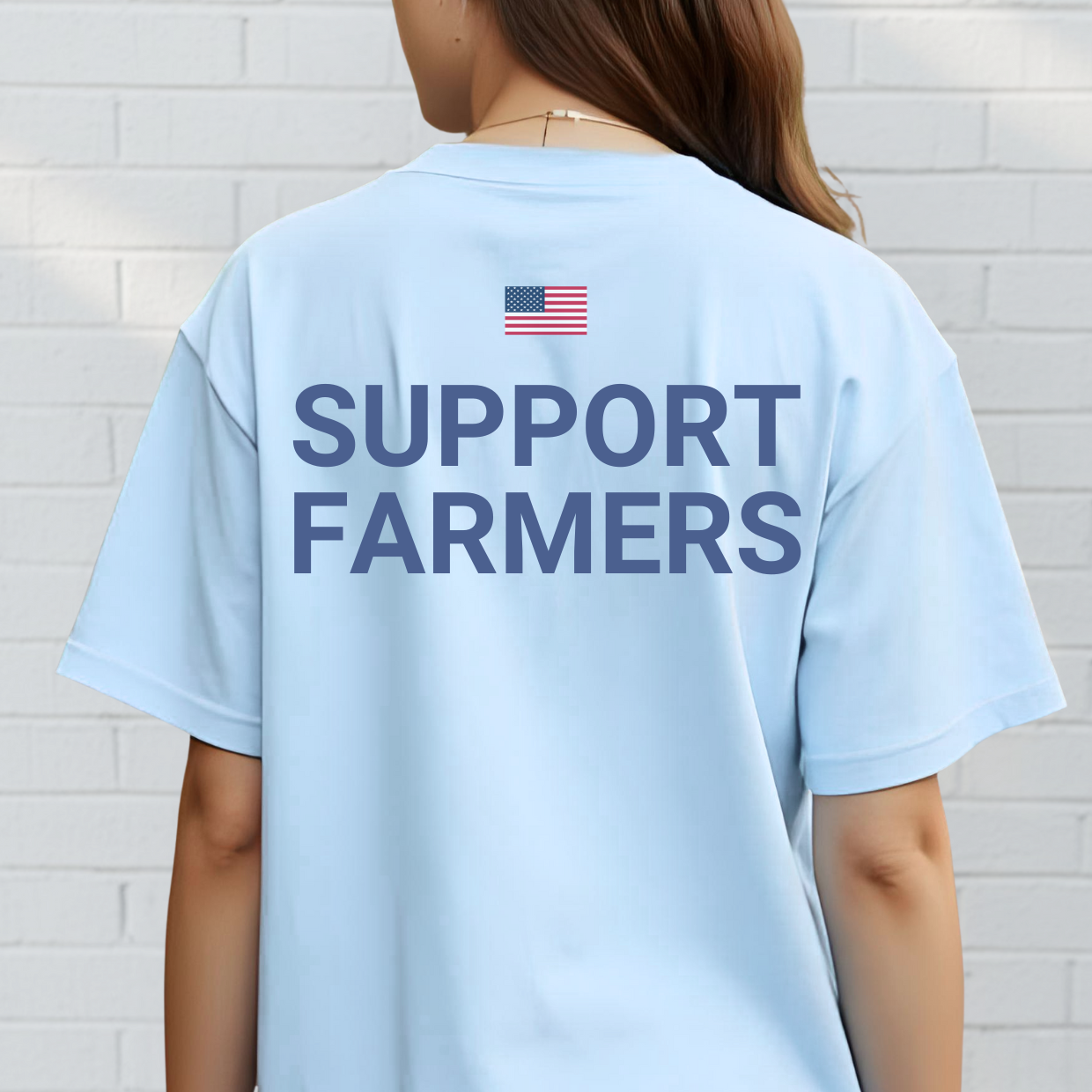 Support Farmers Shirt, Farmers Tee, Southern Shirt, Cotton T-Shirt