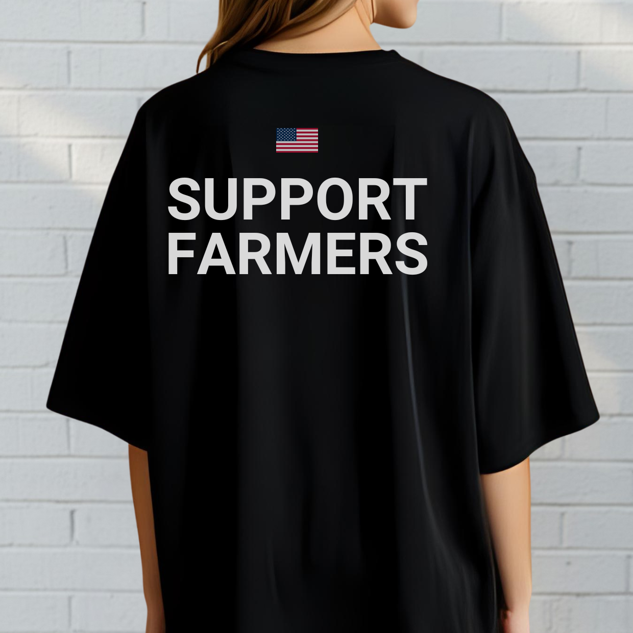 Support Farmers Shirt, Farmers Tee, Southern Shirt, Cotton T-Shirt