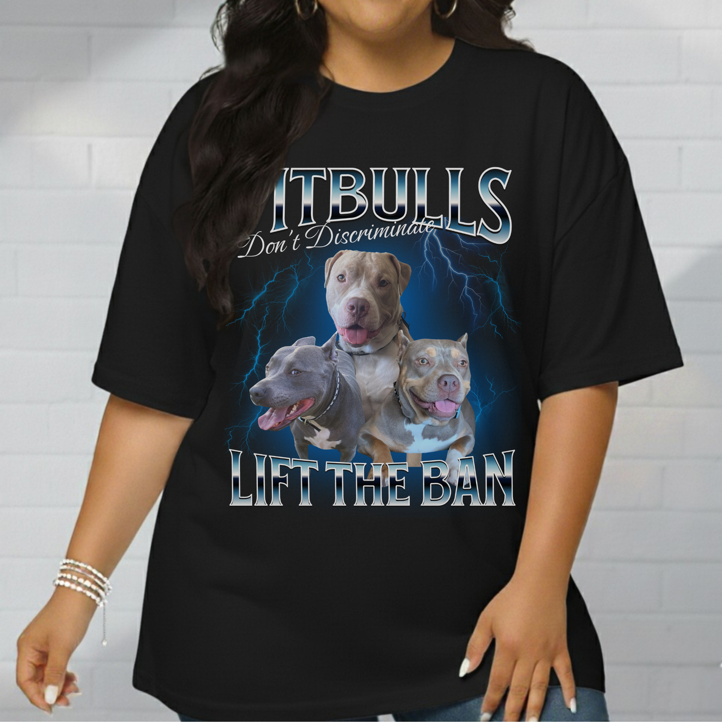 Pitbull Pride Shirt, Unisex T-Shirt, Dog Lover Gift, Animal Rescue, Casual Wear, Pet Lover Apparel, Lift the Ban