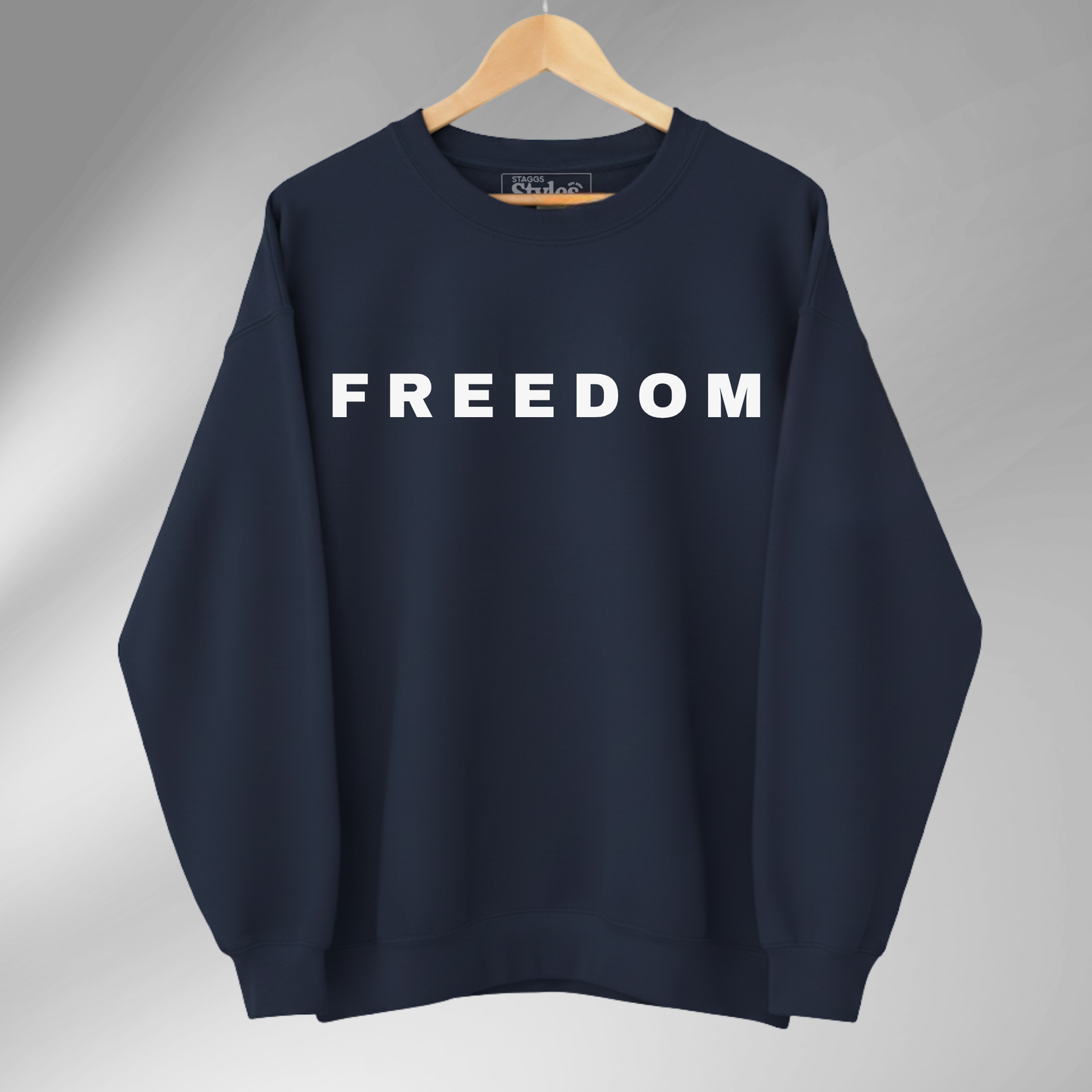 Freedom Sweatshirt, Men's Unisex Crewneck, USA Sweatshirt, Gift