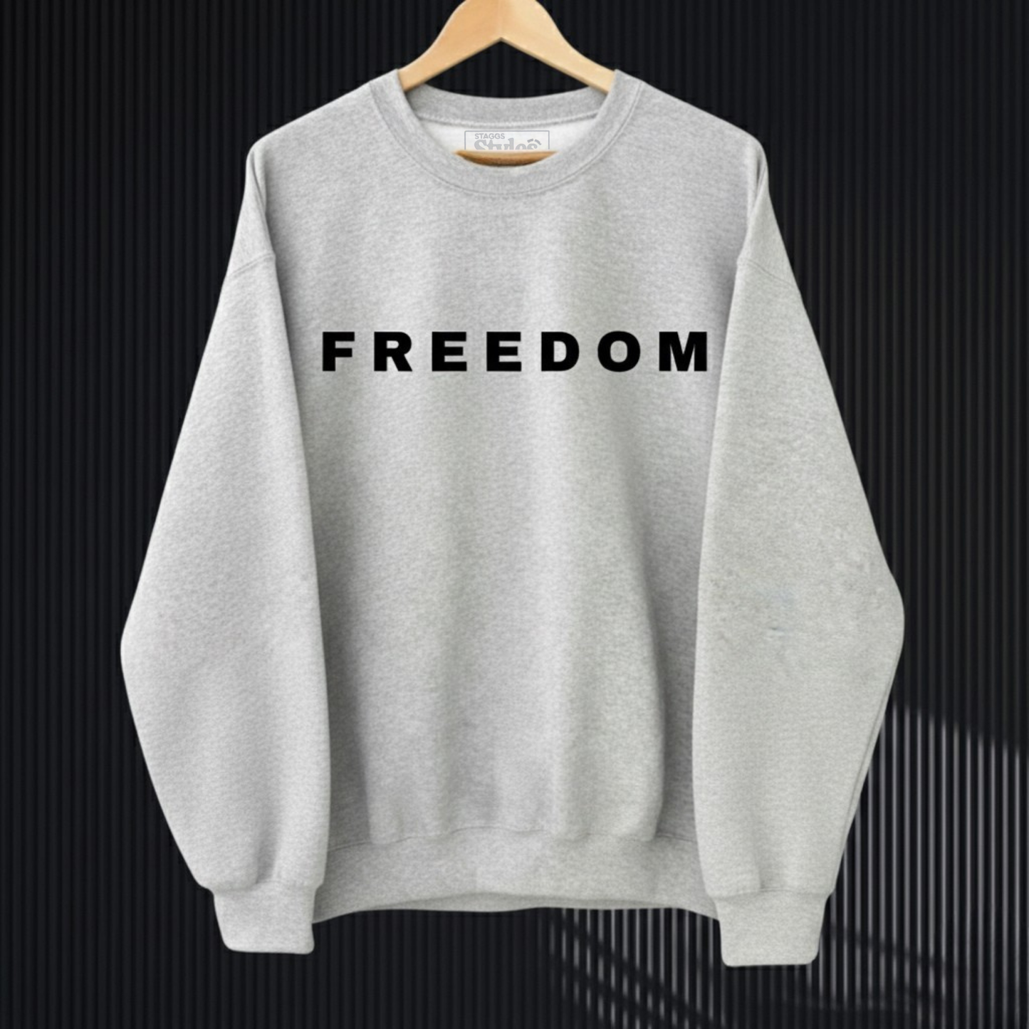 Freedom Sweatshirt, Men's Unisex Crewneck, USA Sweatshirt, Gift