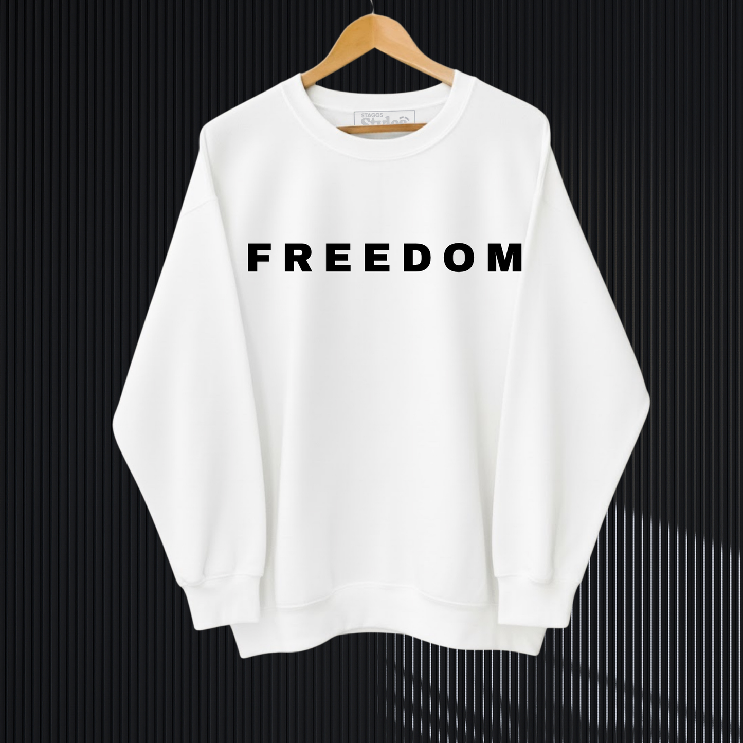 Freedom Sweatshirt, Men's Unisex Crewneck, USA Sweatshirt, Gift