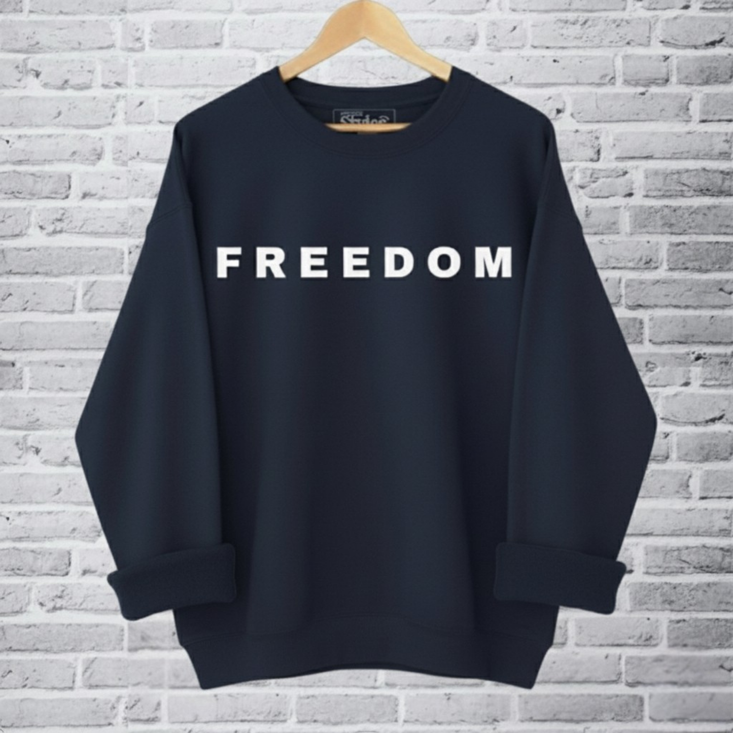Freedom Sweatshirt, Women's Unisex Crewneck, USA Sweatshirt, Gift
