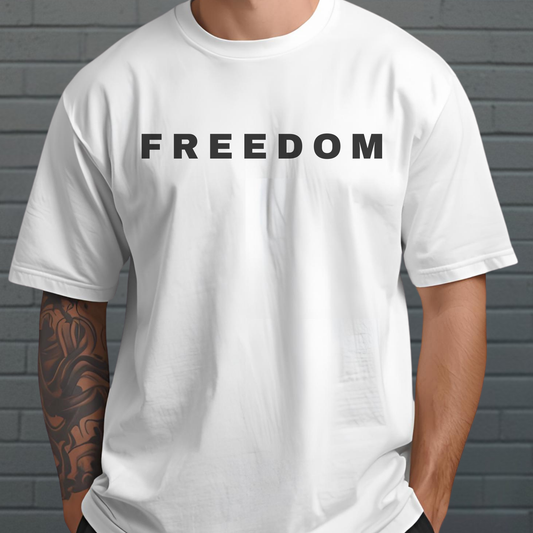 Freedom Unisex Shirt, Men's Casual Everyday Wear, American, USA, Gift