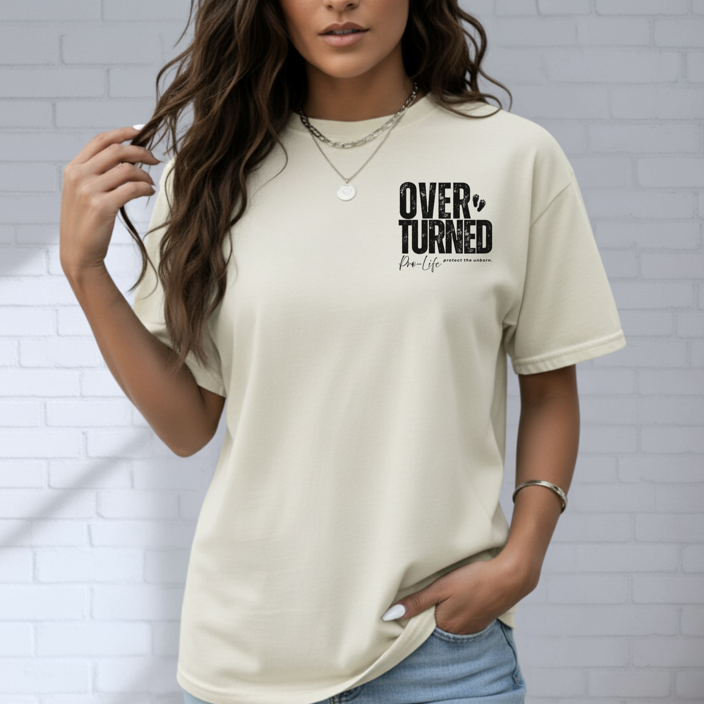 Overturned Pro-Life Shirt, Unisex Graphic T-Shirt