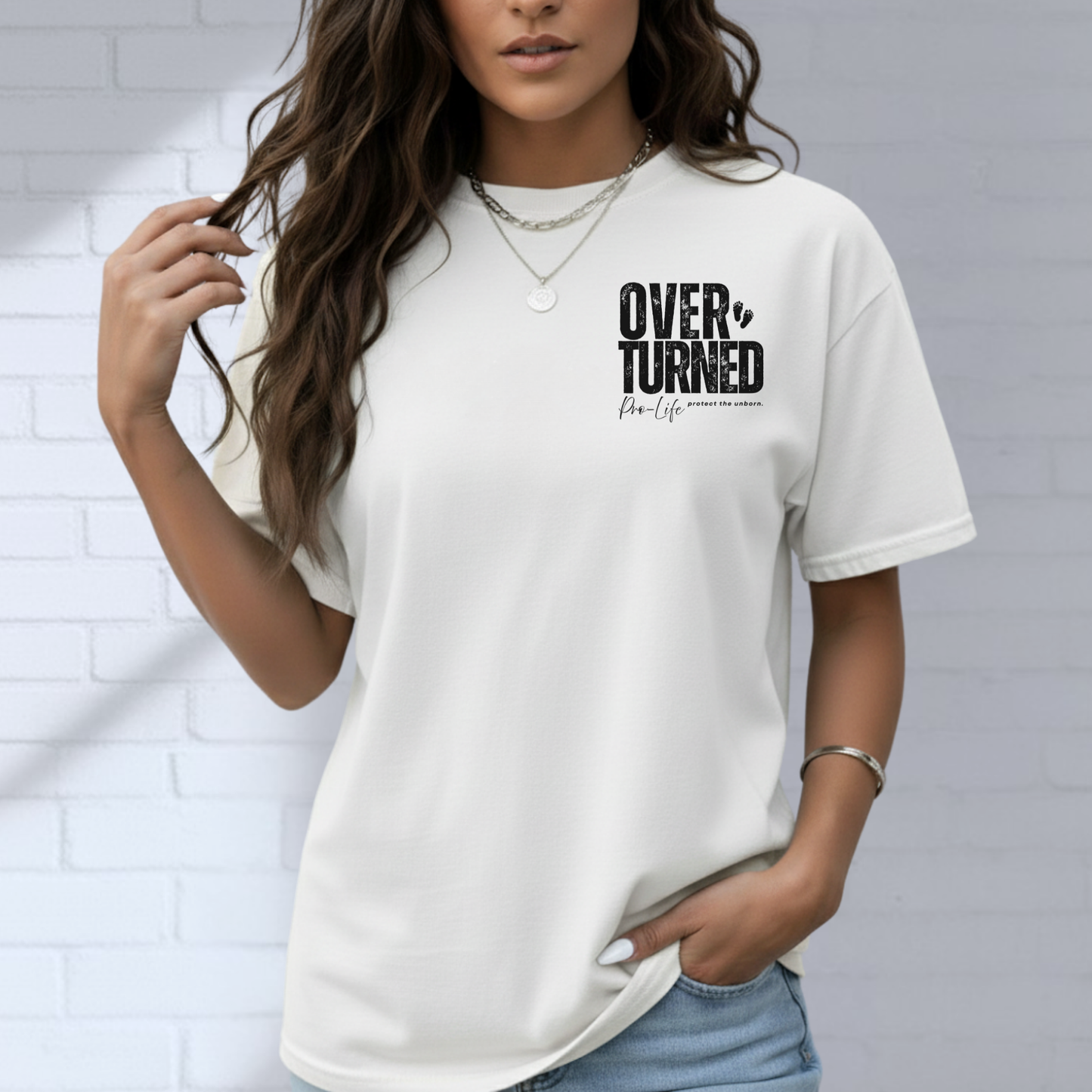 Overturned Pro-Life Shirt, Unisex Graphic T-Shirt