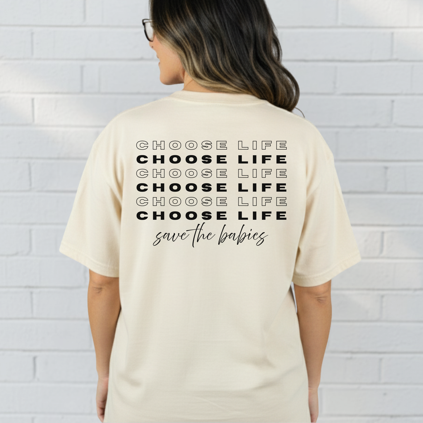 Choose Life Shirt, Pro-Life Unisex T-Shirt, Inspirational Apparel