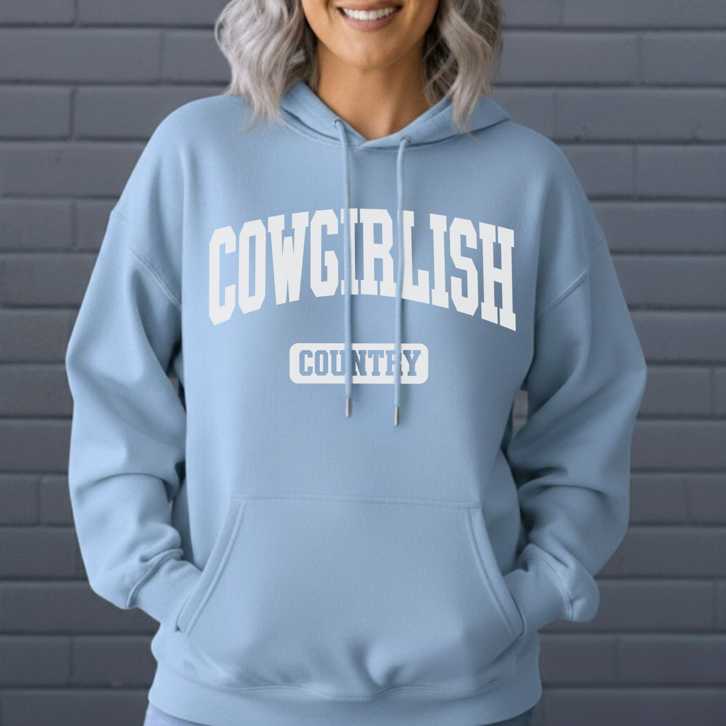 Cowgirl Country Hoodie, Western Style, Casual Wear, Gifts for Cowgirls