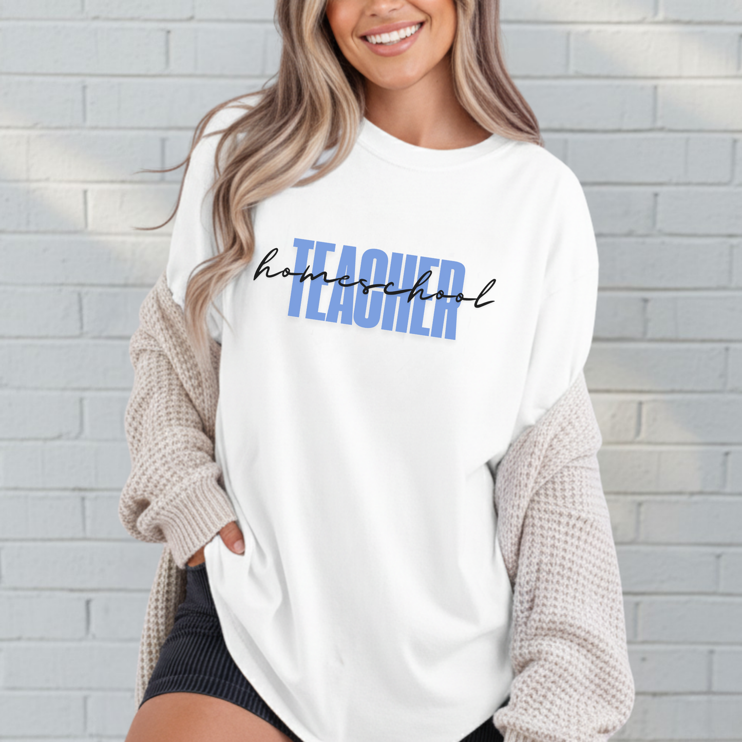 Homeschool Teacher Shirt, Graphic Tee, Homeschool Mom Gift, Everyday Casual Wear