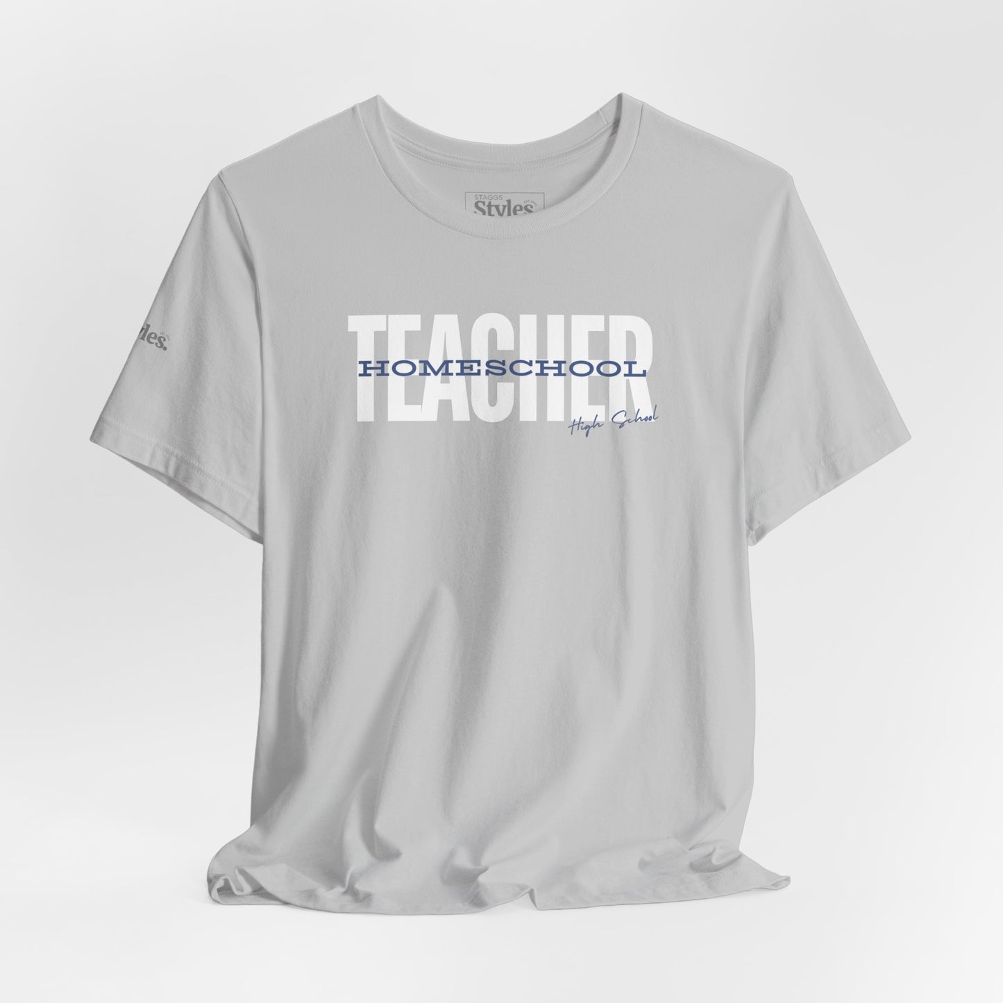 Homeschool Teacher Tee, High School, Homeschool Mom