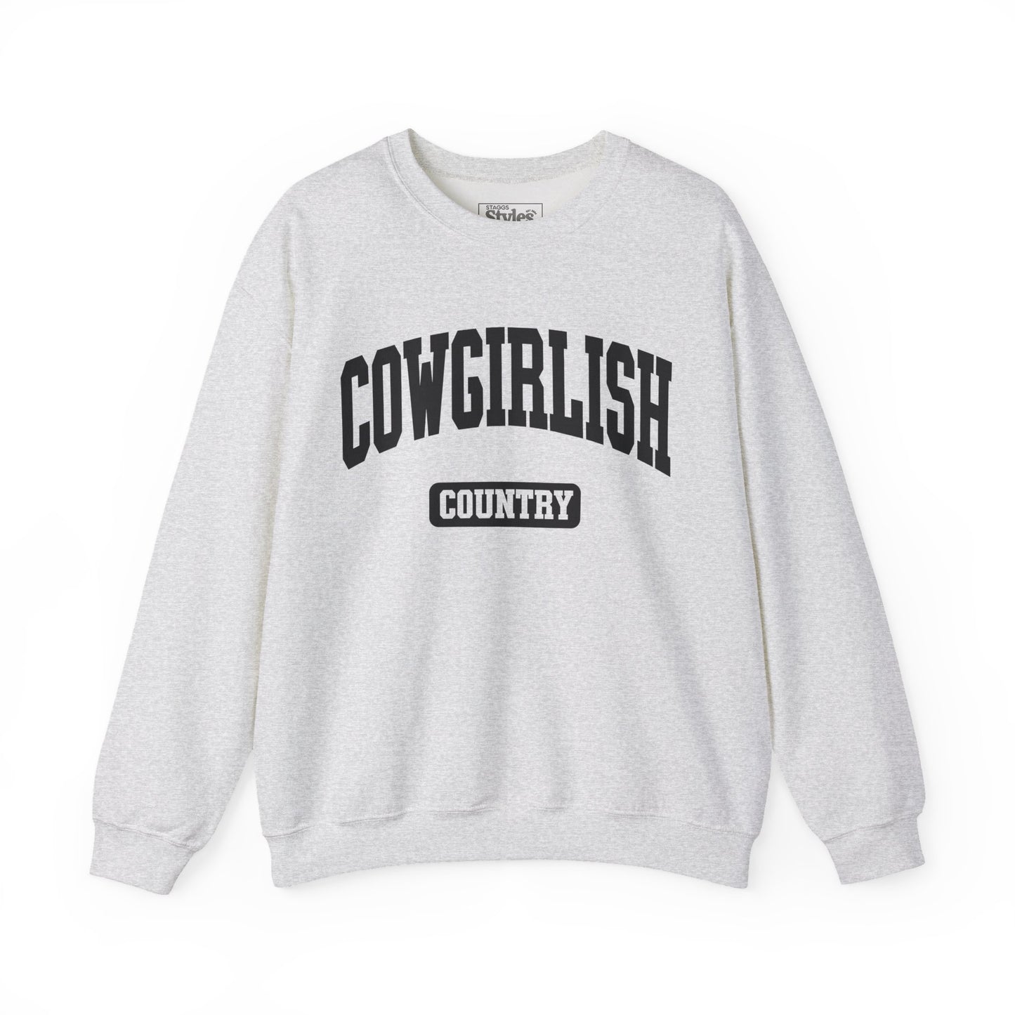 Cowgirlish Sweatshirt, Soft, Cozy, Cotton, Country, Southern, Western, Gift
