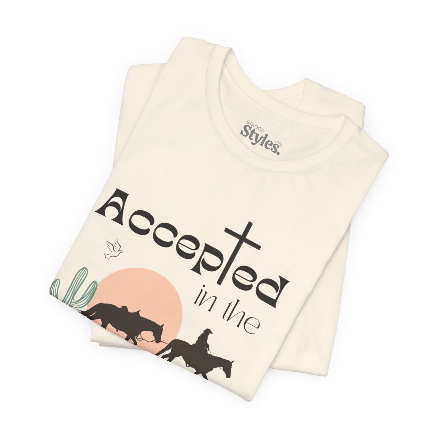 Accepted in the Beloved Shirt, Christian Tee, Bible Verse Tee, Faith, Church Shirt