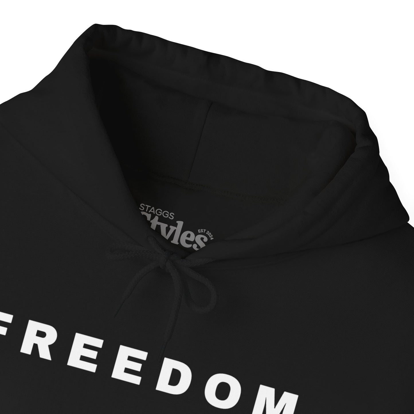 Freedom Hoodie, Patriotic Men's Unisex Hoodie, American USA Gift