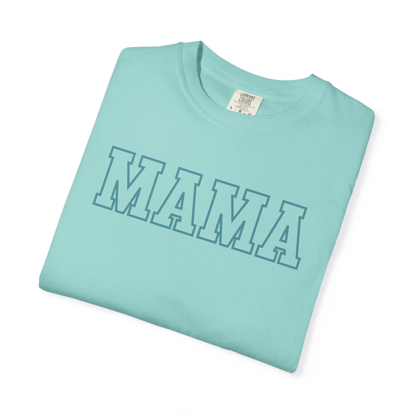 Mama Shirt, Custom Comfort Colors Material, Summer Tee, Bright Colorful Tee, Gift, Mother's Day