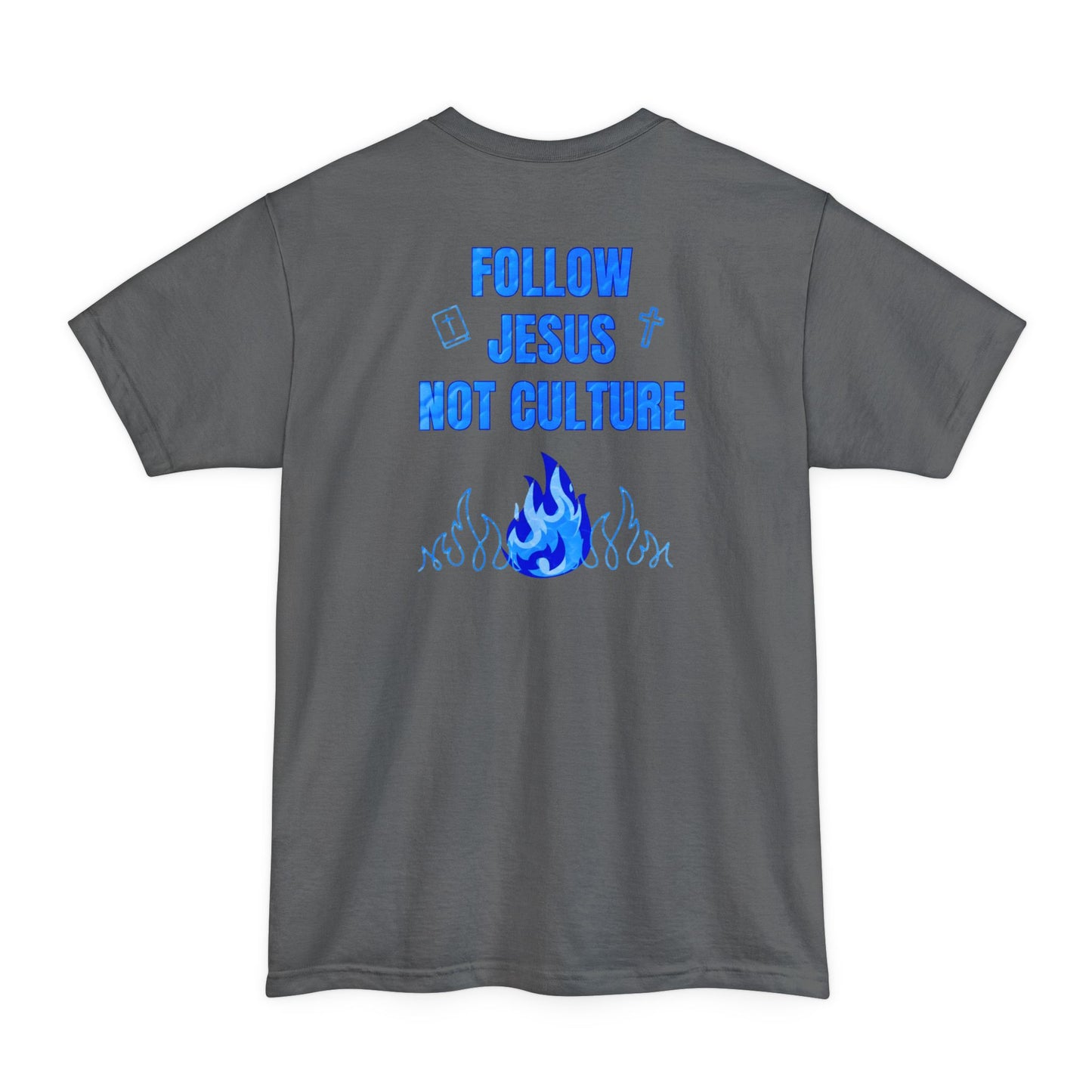 Follow Jesus Not Culture Shirt, Big & Tall Size, Faith, Christian Clothing