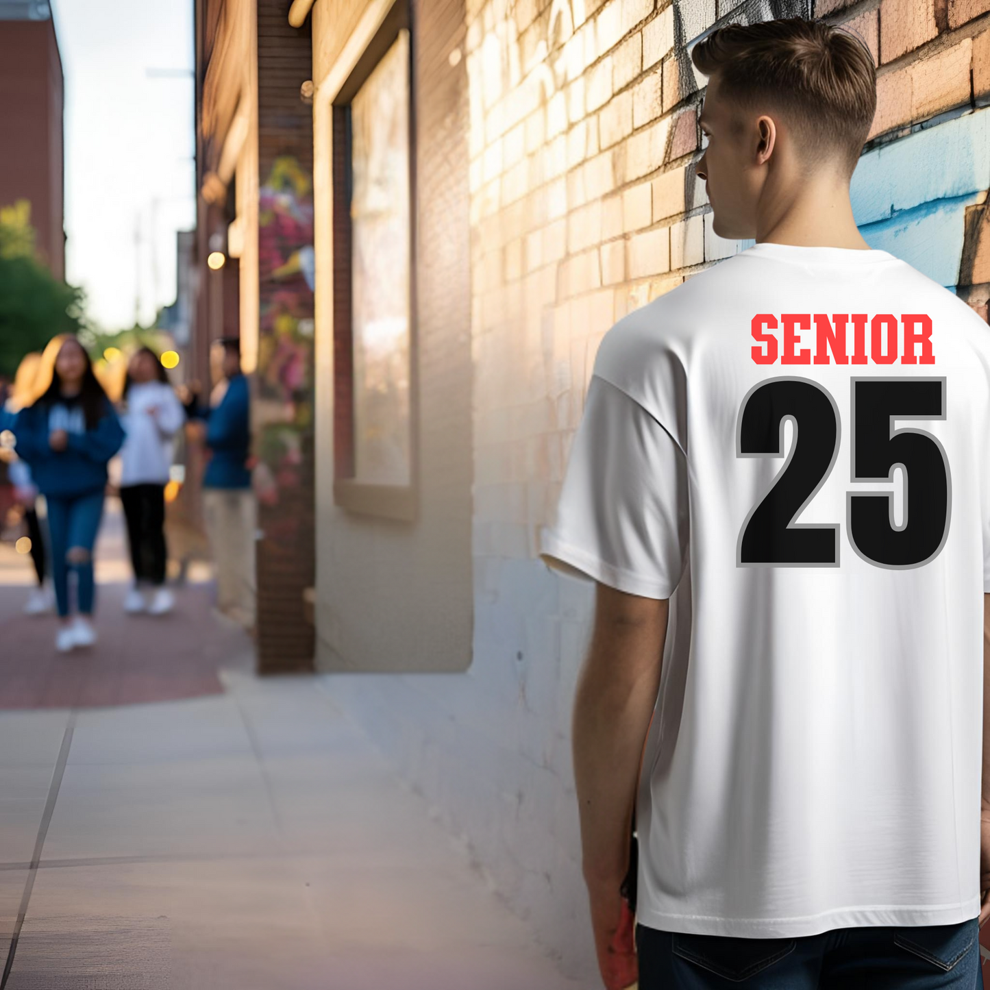 Senior Class of 2026 Unisex Shirt - Comfort Colors Varsity Style - Graduation Gift (26)